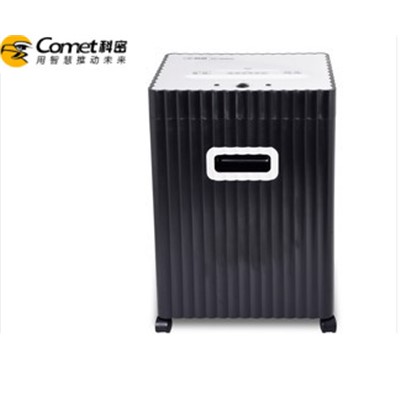科密（COMET）碎紙機 顆粒高保密迷你靜音五級保密商用大容量碎紙粉碎機25L 5級黑色 科密碎紙機TP9925